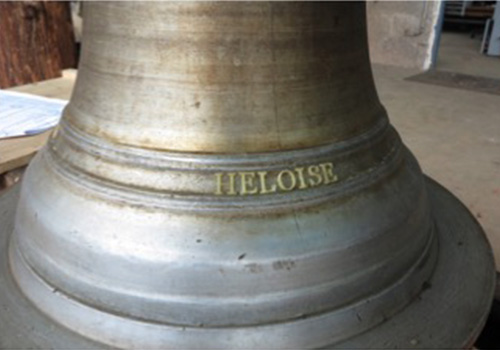 The bell, Heloise godmother: