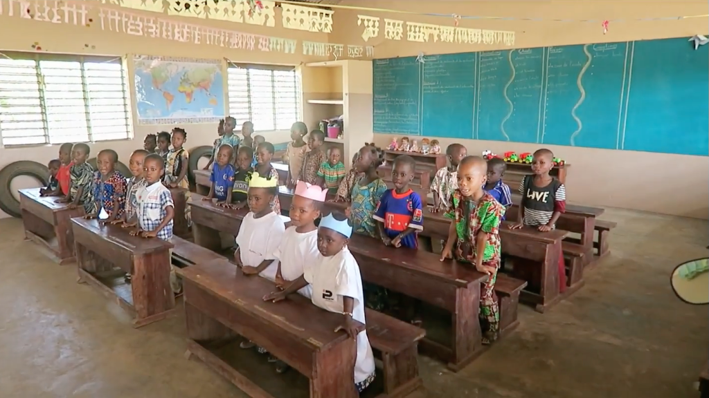 benin de ouidah a linauguration de lecole de nahorou